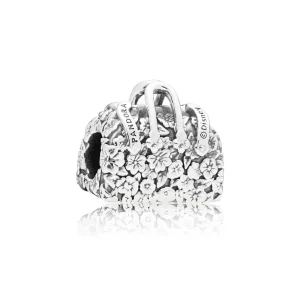 (bilde for) Pandora Disney Mary Poppins flower bag silver charm - 797506