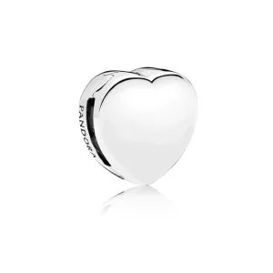 (bilde for) Pandora Enkelt Hjerte Klemmecharm - 797620