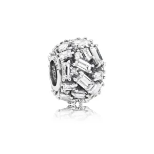 (bilde for) Pandora Ice cube silver charm with clear cubic zirconia - 797746CZ