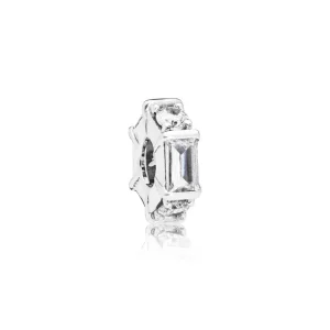 (bilde for) Pandora Isbit sølv avstandsstykke med klar cubic zirconia - 797529CZ