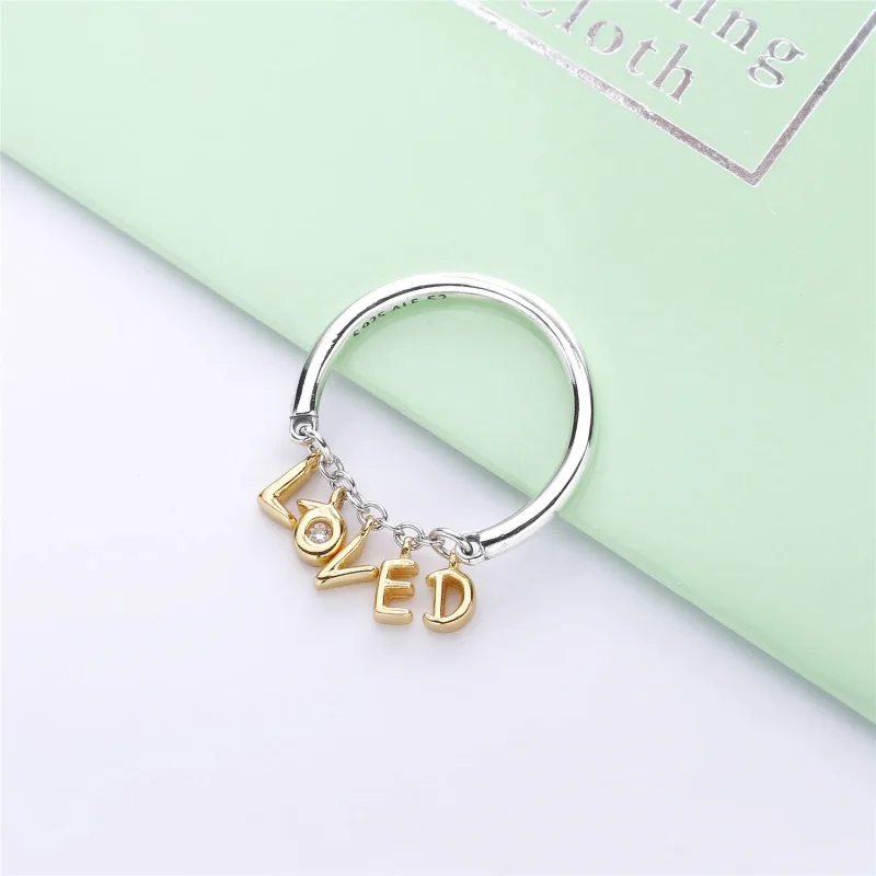 (bilde for) Loved PANDORA Shine and silver ring with clear cubic zirconia - 167799CZ - Vis 3
