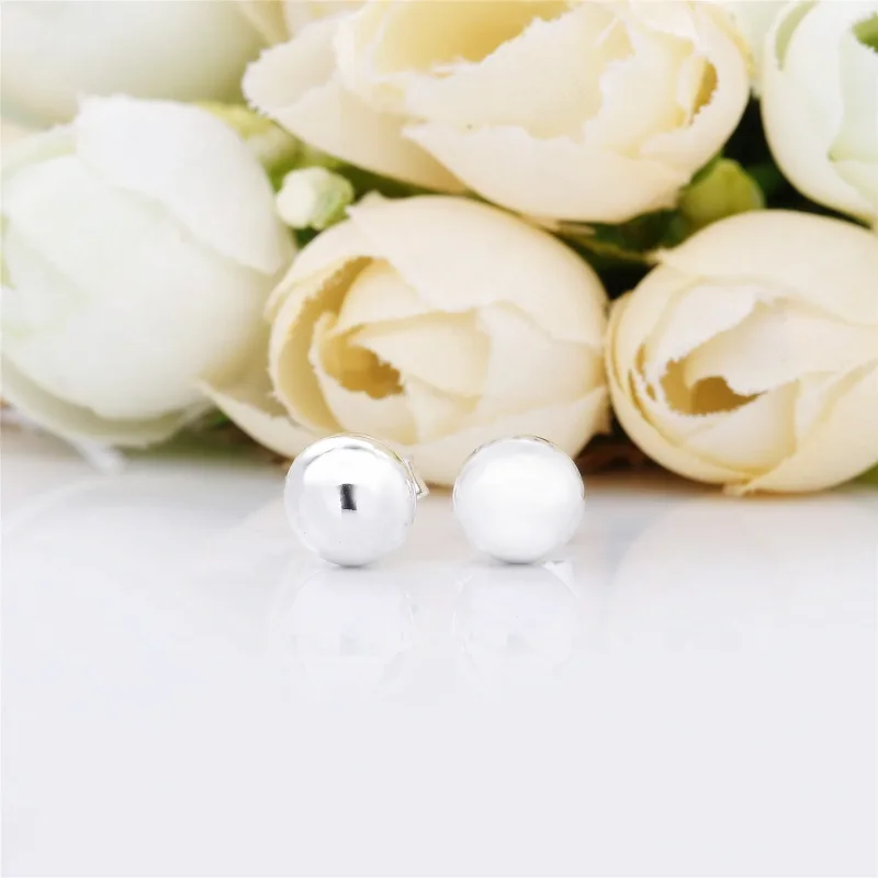 (bilde for) Pandora Bead silver stud earrings - 297568 - Vis 2