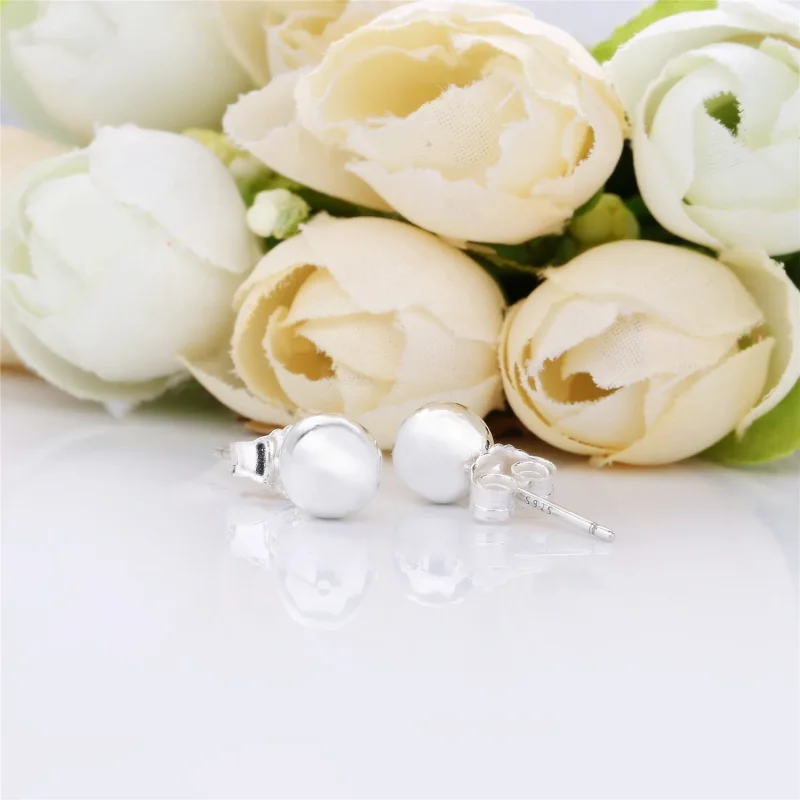 (bilde for) Pandora Bead silver stud earrings - 297568 - Vis 3