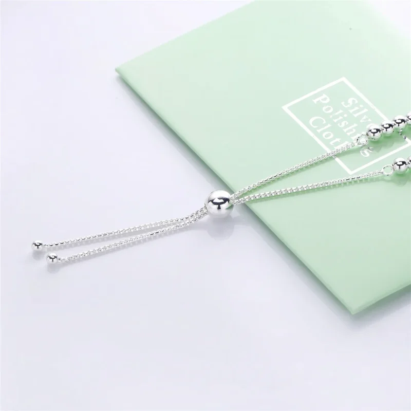 (bilde for) Pandora Beaded silver bracelet - 597749 - Vis 4