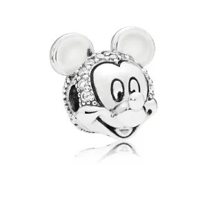 (bilde for) Pandora Disney Mikke Mus Pavé Klemmecharm - 797495CZ