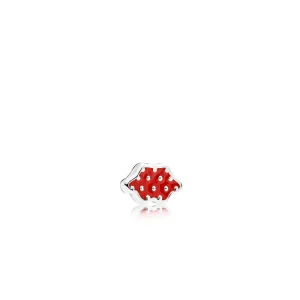 (bilde for) Pandora Disney Minnie skirt silver petite element with red enamel - 796519EN09