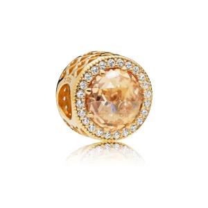 (bilde for) Pandora Funklende Lys Gull Charm - 761725CLG