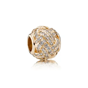 (bilde for) Pandora Glitrende kjærlighetsknute Charm - 750991CZ