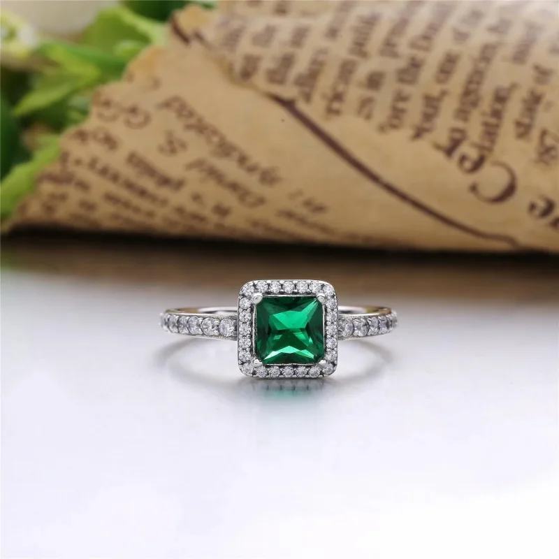 (bilde for) Pandora Green Timeless Elegance - 190947GCZ - Vis 2