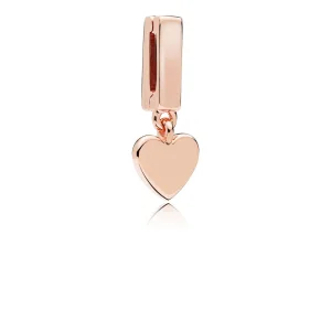 (bilde for) Pandora Hengende Hjerte Klemmecharm - 787643