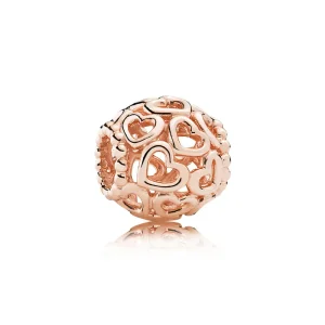 (bilde for) Pandora Hjerter over alt Charm - 780964