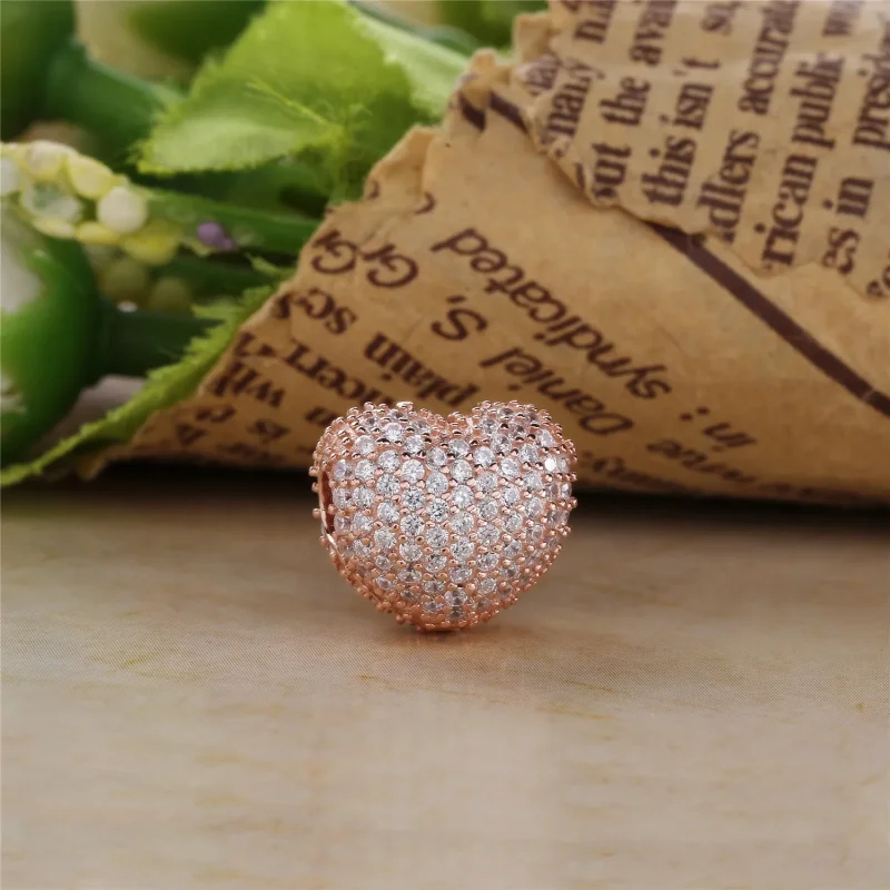 (bilde for) Pandora Pavé  Hjerte Klemmecharm - 781427CZ - Vis 2