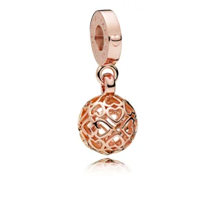 Pandora Åpent Hjerte Kuleformet Hengende Charm - 787255 (bilde for) Pandora Åpent Hjerte Kuleformet Hengende Charm - 787255
