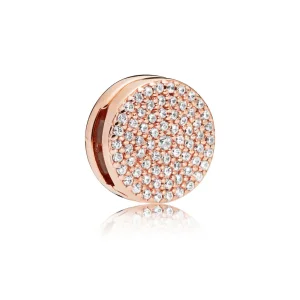 (bilde for) Pandora Rund Pavé Charm - 787583CZ