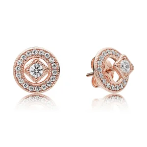(bilde for) Pandora Vintage Sirkel Øredobber - 280721CZ