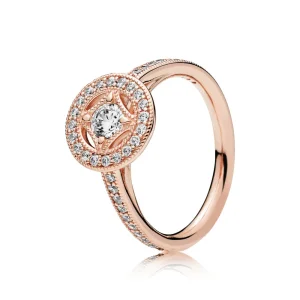 (bilde for) Pandora Vintage Sirkel Ring - 181006CZ