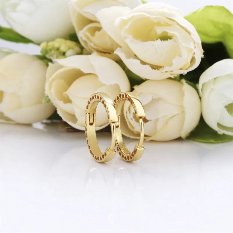 (bilde for) Hearts of Pandora Hoop øredobber, Pandora Shine™ - 267939 - Vis 2