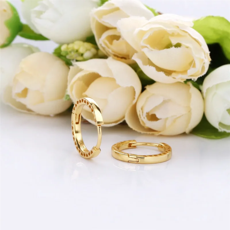 (bilde for) Hearts of Pandora Hoop øredobber, Pandora Shine™ - 267939 - Vis 4