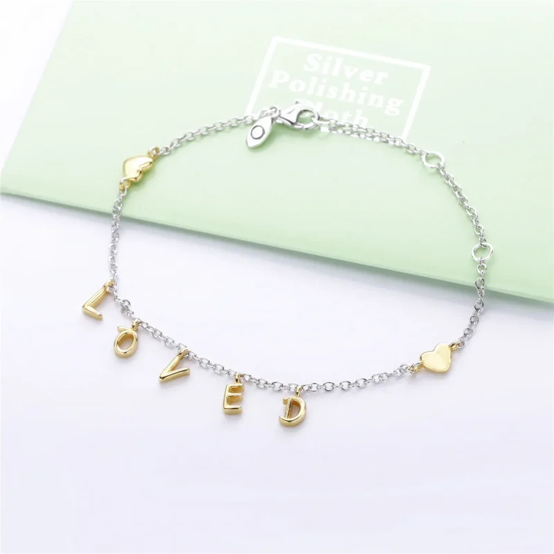(bilde for) Loved PANDORA Shine and silver bracelet - 567804 - Vis 4