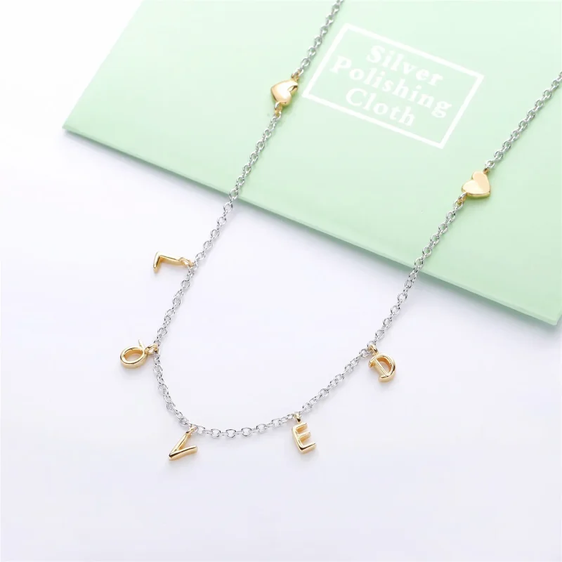 (bilde for) Loved PANDORA Shine and silver collier - 367818 - Vis 4
