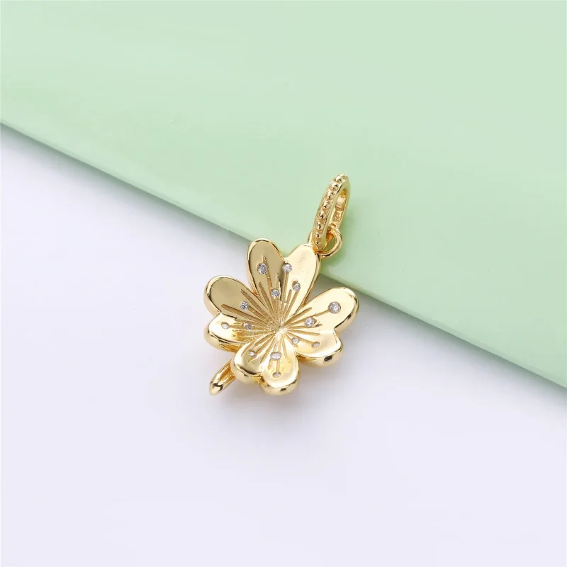 (bilde for) Lucky Firkløver-anheng, Pandora Shine™ - 367935CZ - Vis 2