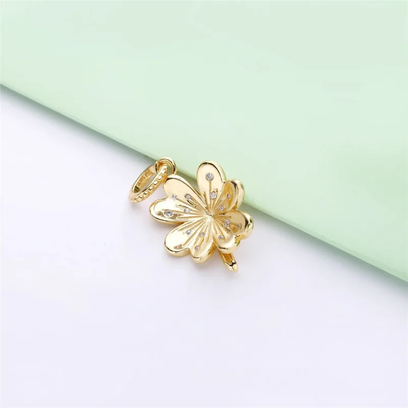 (bilde for) Lucky Firkløver-anheng, Pandora Shine™ - 367935CZ - Vis 3