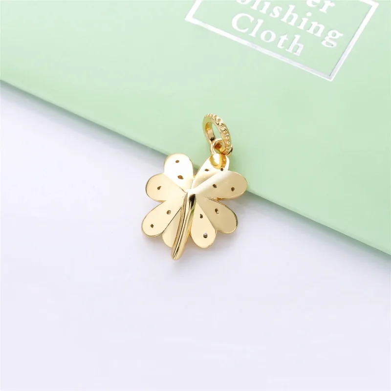 (bilde for) Lucky Firkløver-anheng, Pandora Shine™ - 367935CZ - Vis 4