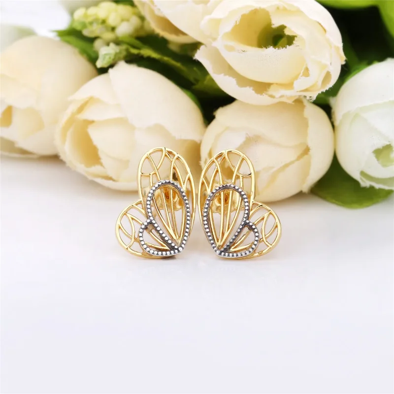 (bilde for) Openwork Butterflies øredobber, Pandora Shine™ - 267955 - Vis 2