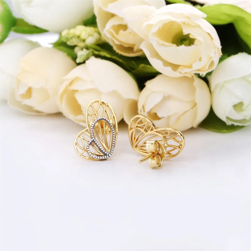 (bilde for) Openwork Butterflies øredobber, Pandora Shine™ - 267955 - Vis 4