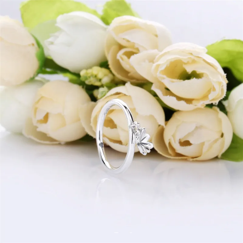 (bilde for) Pandora Dangling clover silver ring - 197938 - Vis 2