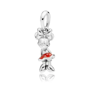 (bilde for) Pandora Disney Minnie silver pendant with red enamel - 397768EN09