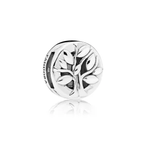 (bilde for) PANDORA Reflexions family tree silver clip charm - 797779