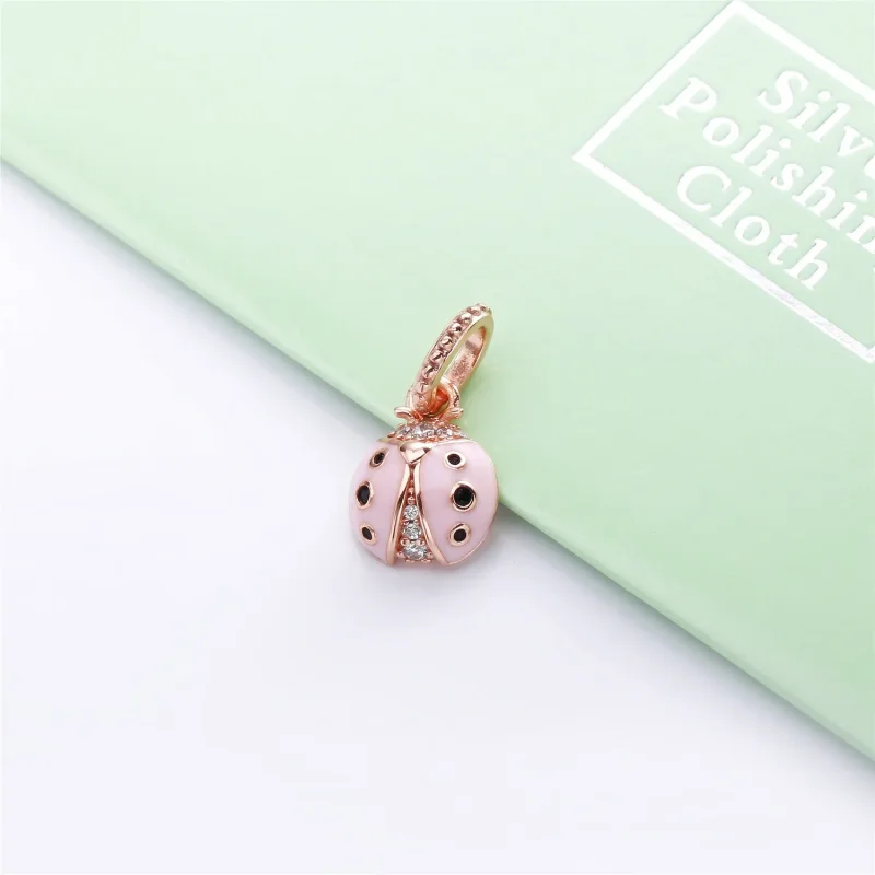 (bilde for) Pandora Rosa Marihøne Anheng - 387909EN160 - Vis 4