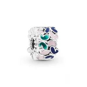 (bilde for) Pandora Sommerfugler Klemmecharm - 797863ENMX