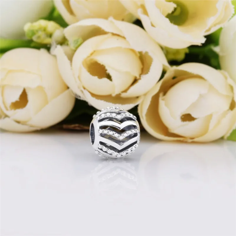 (bilde for) Pandora Wishbone silver charm - 797805 - Vis 2