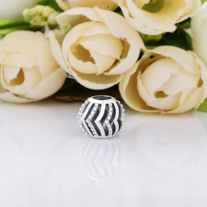 (bilde for) Pandora Wishbone silver charm - 797805 - Vis 3