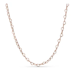 (bilde for) Joined hearts Pandora Rose necklace - 387961
