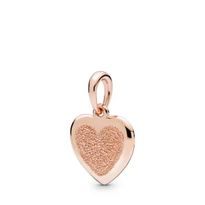 (bilde for) Matt Brilliance hjerteanheng, Pandora Rose™ - 387926