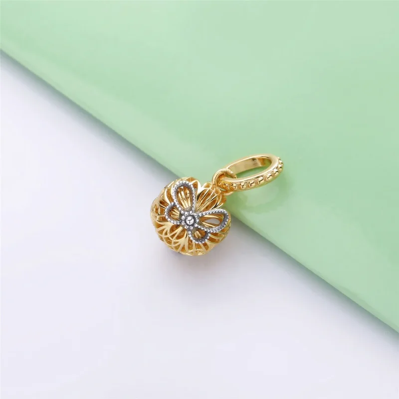 (bilde for) Openwork butterfly Pandora Shine and silver pendant - 367896 - Vis 2
