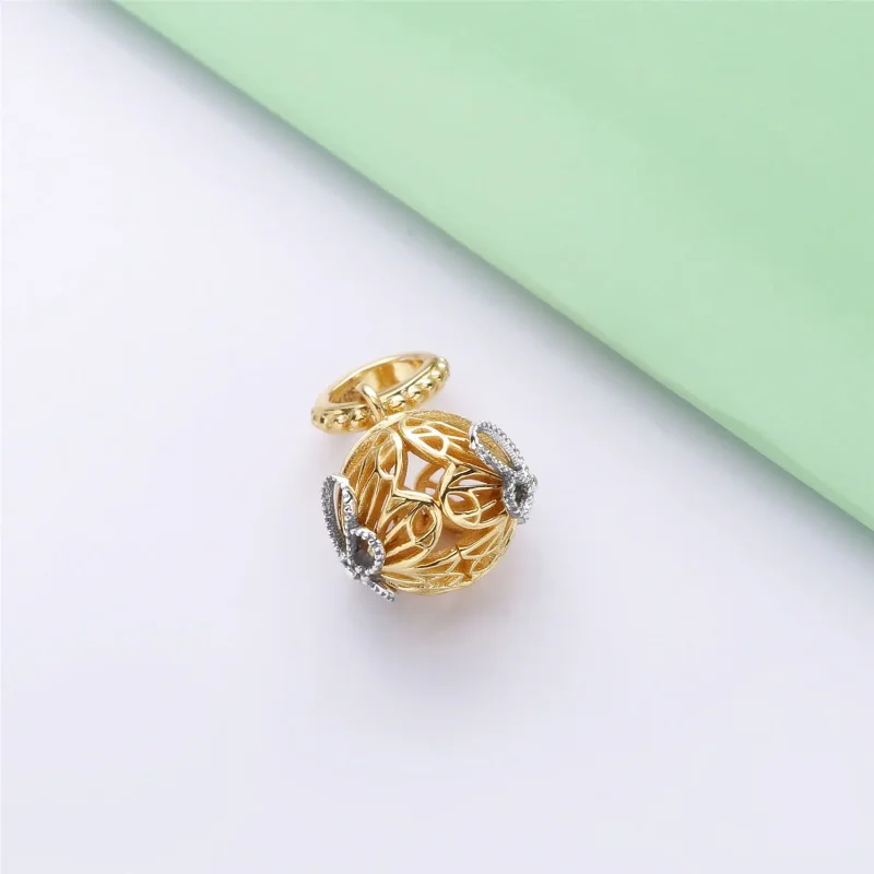 (bilde for) Openwork butterfly Pandora Shine and silver pendant - 367896 - Vis 4