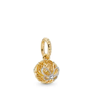 (bilde for) Openwork butterfly Pandora Shine and silver pendant - 367896