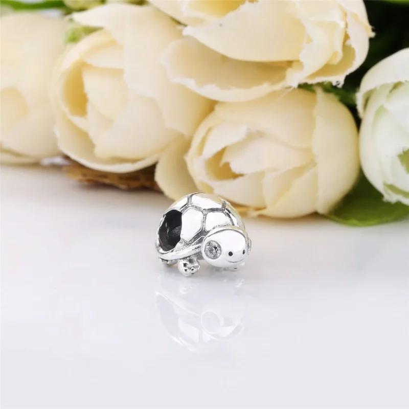(bilde for) PANDORA Bright-Eyed Turtle Charm - 797878CZ - Vis 2