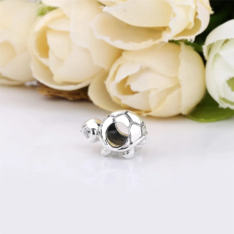 (bilde for) PANDORA Bright-Eyed Turtle Charm - 797878CZ - Vis 3