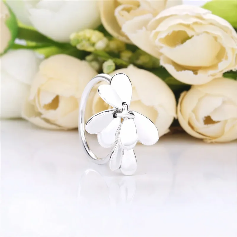 (bilde for) Pandora Clover silver open ring - 197949 - Vis 2