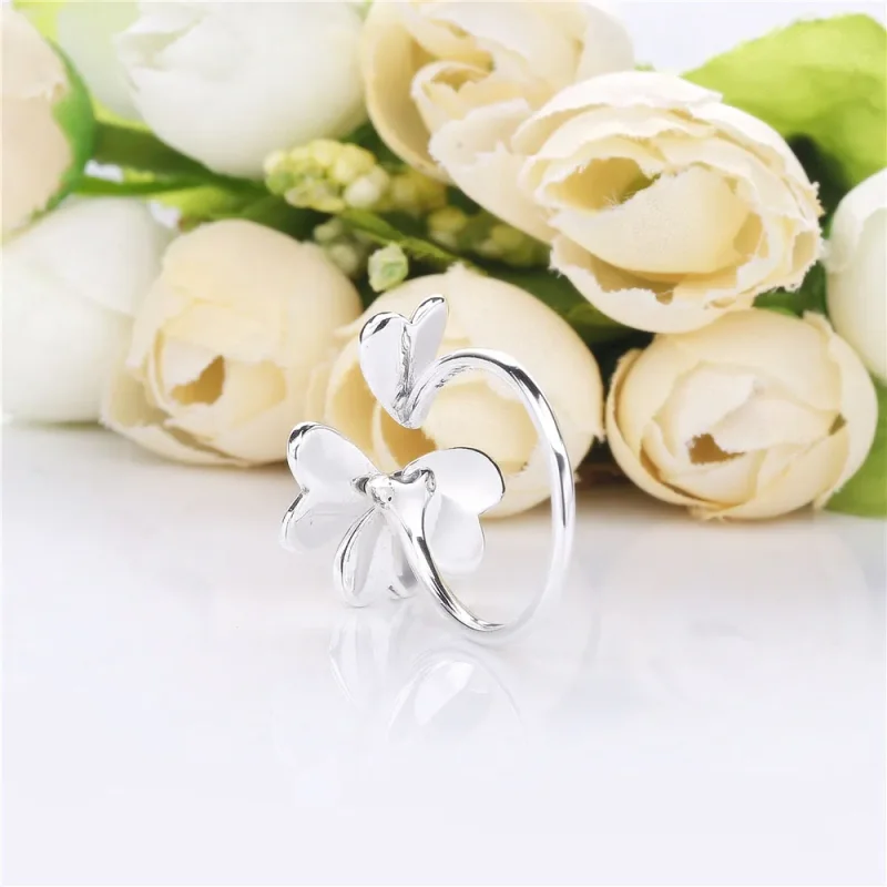 (bilde for) Pandora Clover silver open ring - 197949 - Vis 3