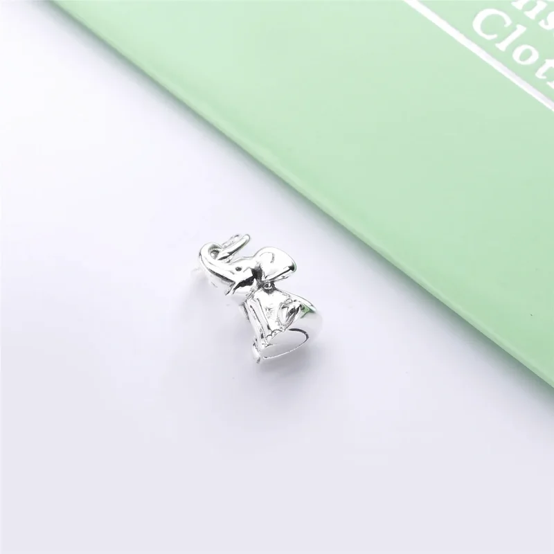 (bilde for) Pandora Elephant silver dangle Charm - 798069 - Vis 4