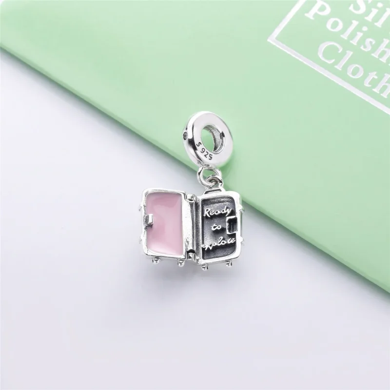 (bilde for) PANDORA Koffert Dangle Charm - 797887EN160 - Vis 3