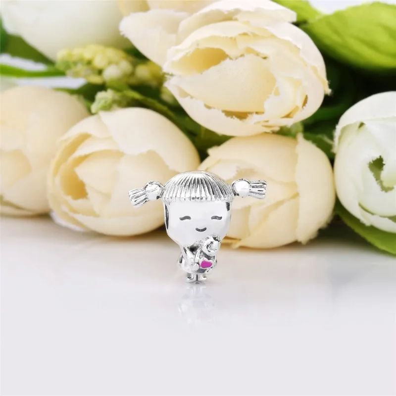 (bilde for) Pandora Liten Jente Charm - 798016EN160 - Vis 2