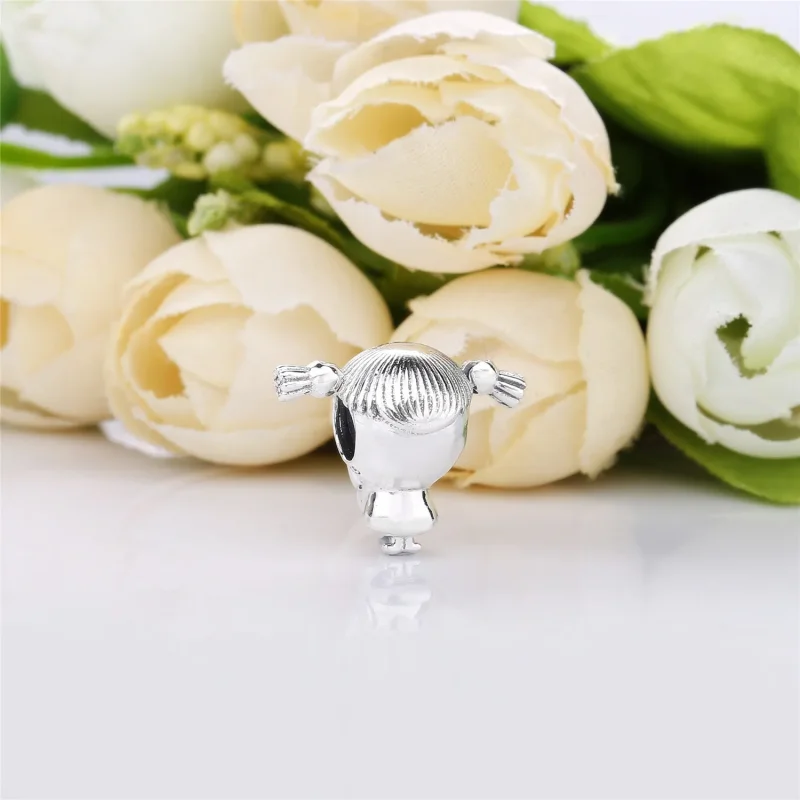 (bilde for) Pandora Liten Jente Charm - 798016EN160 - Vis 3