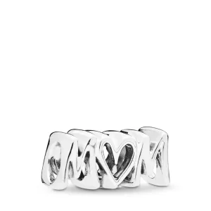 (bilde for) Pandora Mum silver charm - 797778